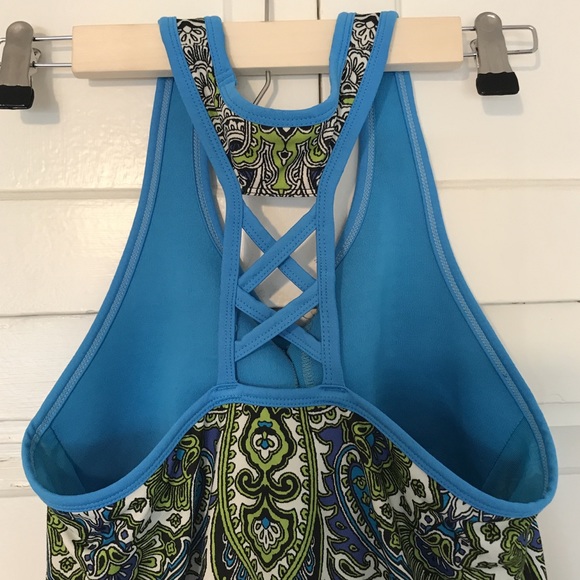 Athleta | Tic Tac Toe Draw String Tank - Picture 7 of 7